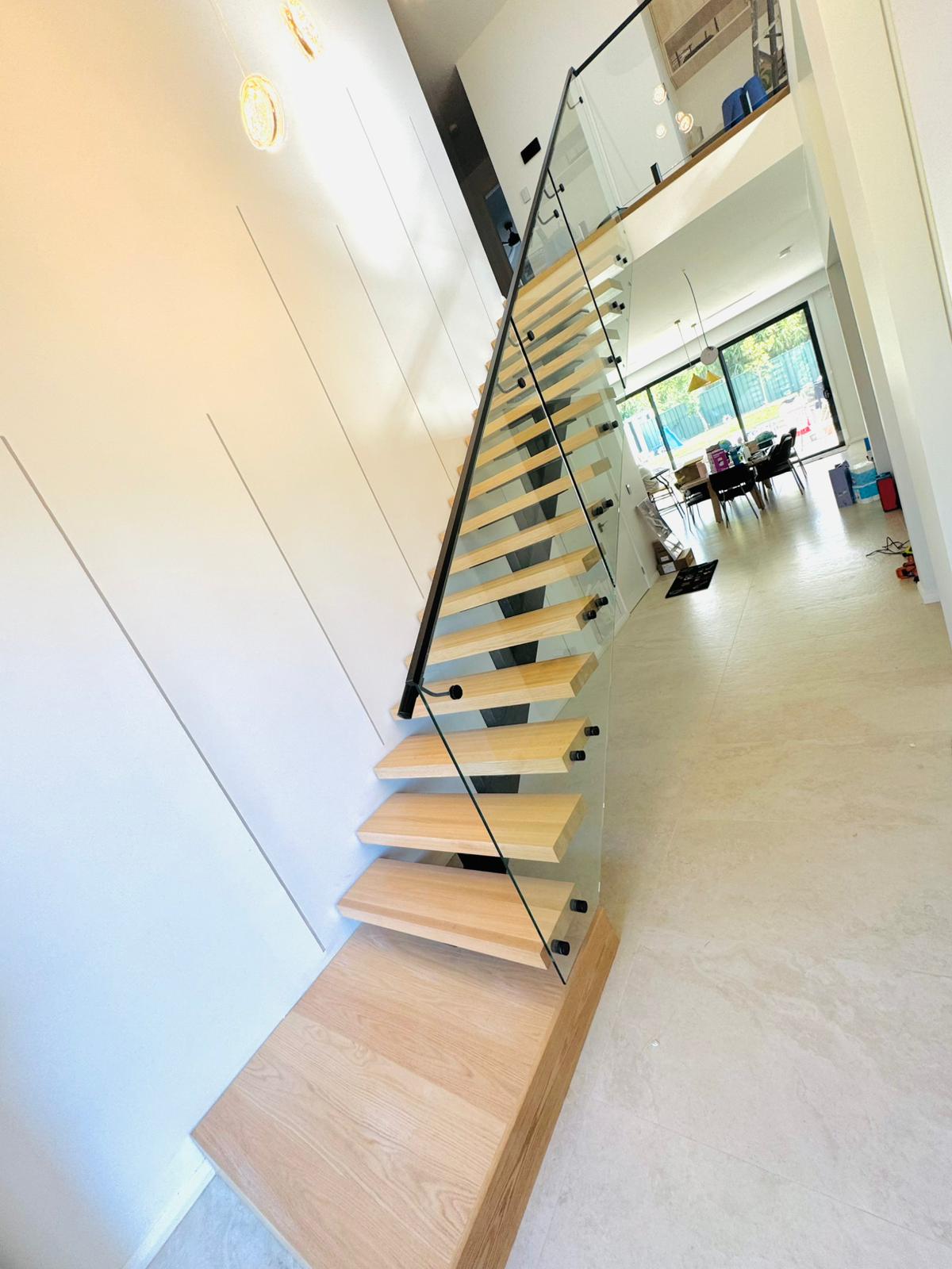 Internal and external staircases